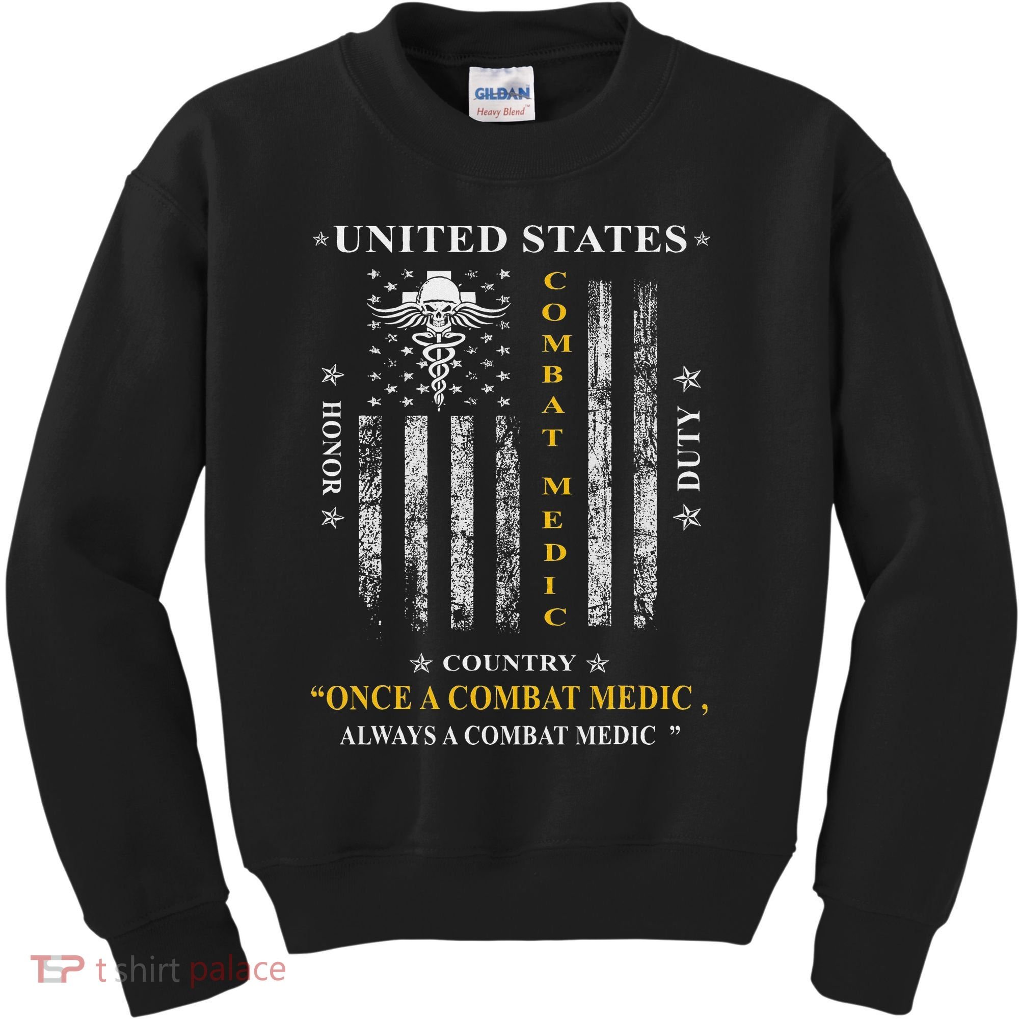 Once A Combat Medic Always A Combat Medic Kids Sweatshirt