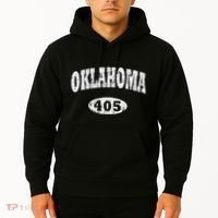 Oklahoma Area Code 405 Ok Hoodie thumb 2