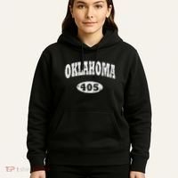 Oklahoma Area Code 405 Ok Hoodie thumb 5
