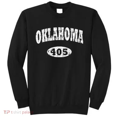 Oklahoma Area Code 405 Ok Sweatshirt