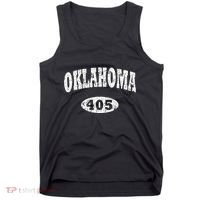 Oklahoma Area Code 405 Ok Tank Top thumb 0