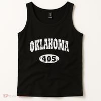 Oklahoma Area Code 405 Ok Tank Top thumb 2