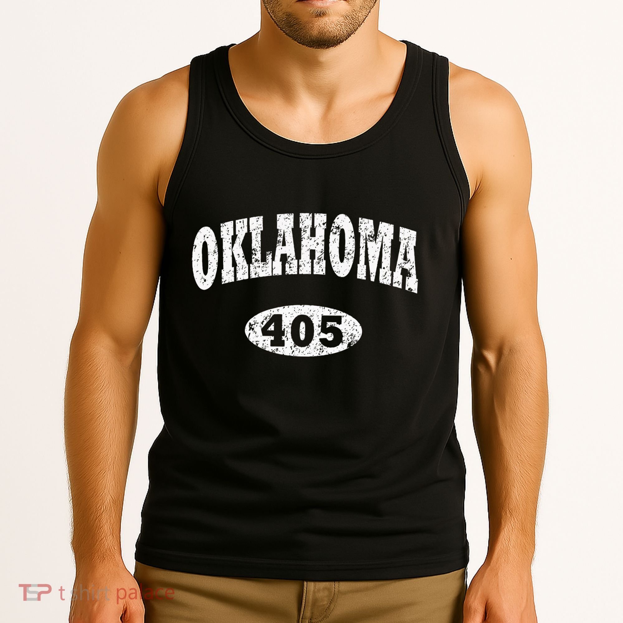 Oklahoma Area Code 405 Ok Tank Top