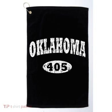 Oklahoma Area Code 405 Ok Golf Towel