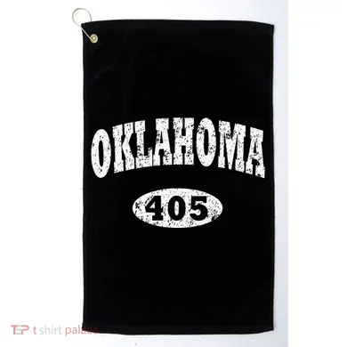Oklahoma Area Code 405 Ok Golf Towel