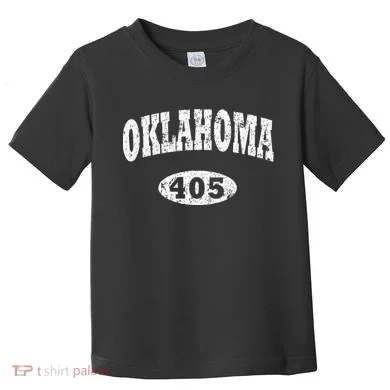 Oklahoma Area Code 405 Ok Toddler T-Shirt