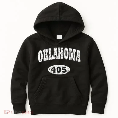 Oklahoma Area Code 405 Ok Kids Hoodie