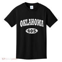 Oklahoma Area Code 405 Ok Kids T-Shirt thumb 0
