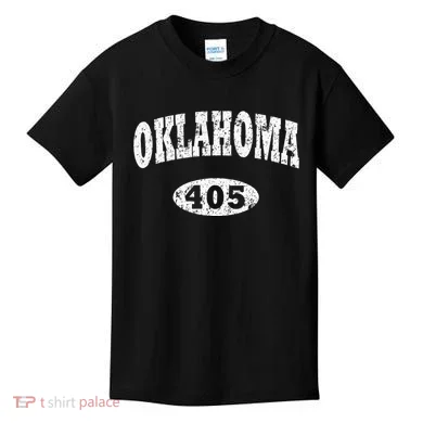 Oklahoma Area Code 405 Ok Kids T-Shirt
