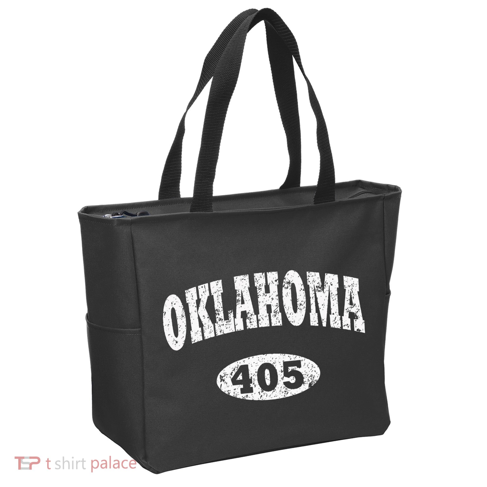 Oklahoma Area Code 405 Ok Tote Bag