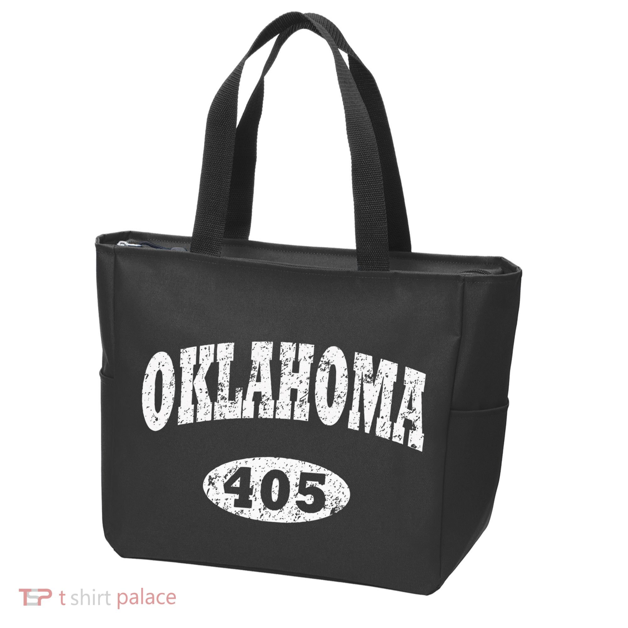 Oklahoma Area Code 405 Ok Tote Bag