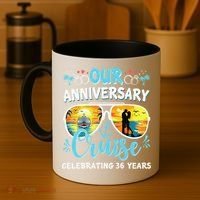 Our Anniversary Cruise Celebrating 36 Year Couples Trip Coffee Mug thumb 4