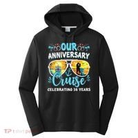 Our Anniversary Cruise Celebrating 36 Year Couples Trip Performance Fleece Hoodie thumb 0