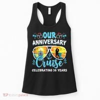 Our Anniversary Cruise Celebrating 36 Year Couples Trip Women's Tank Top thumb 0