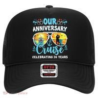 Our Anniversary Cruise Celebrating 36 Year Couples Trip Hat thumb 0