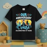 Our Anniversary Cruise Celebrating 36 Year Couples Trip Toddler T-Shirt thumb 3