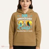 Our Anniversary Cruise Celebrating 36 Year Couples Trip Hoodie thumb 5