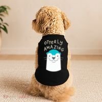 Otterly Amazing Cute Funny Doggie Tank thumb 2