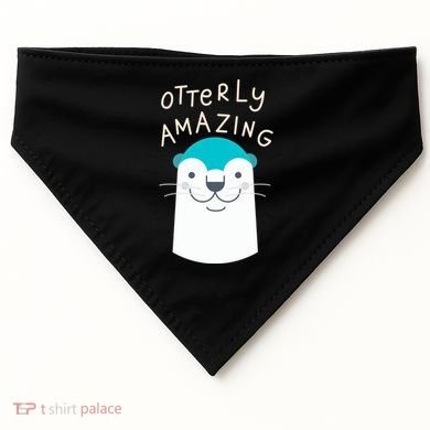 Otterly Amazing Cute Funny USA-Made Doggie Bandana
