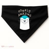 Otterly Amazing Cute Funny USA-Made Doggie Bandana thumb 0
