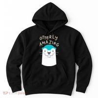 Otterly Amazing Cute Funny Hoodie thumb 0