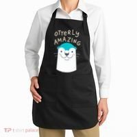 Otterly Amazing Cute Funny Apron thumb 2