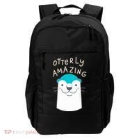 Otterly Amazing Cute Funny Backpack thumb 0