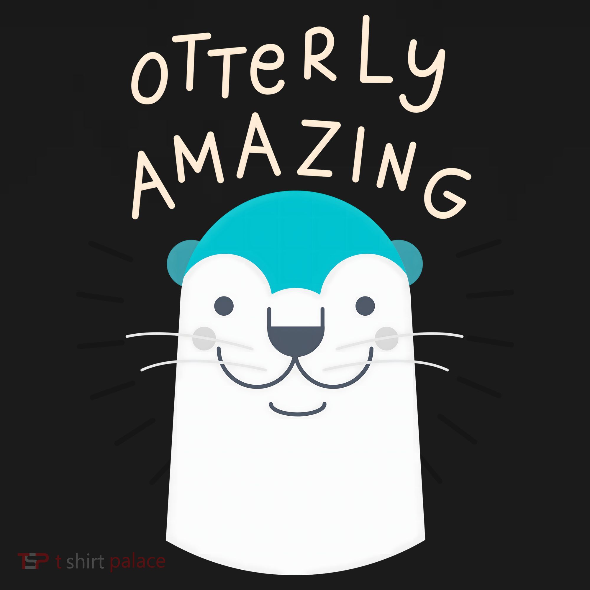 Otterly Amazing Cute Funny Button