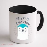 Otterly Amazing Cute Funny Coffee Mug thumb 1