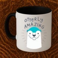 Otterly Amazing Cute Funny Coffee Mug thumb 2