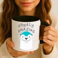 Otterly Amazing Cute Funny Coffee Mug thumb 3