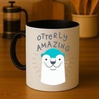 Otterly Amazing Cute Funny Coffee Mug thumb 4