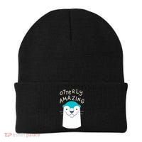 Otterly Amazing Cute Funny Beanie thumb 0