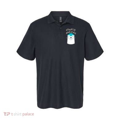 Otterly Amazing Cute Funny Polo