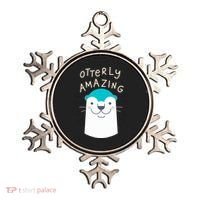 Otterly Amazing Cute Funny Ornament thumb 0
