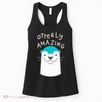 Otterly Amazing Cute Funny Women's Tank Top thumb 0