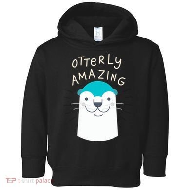Otterly Amazing Cute Funny Toddler Hoodie