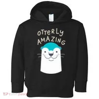 Otterly Amazing Cute Funny Toddler Hoodie thumb 0