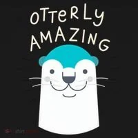 Otterly Amazing Cute Funny Toddler Hoodie thumb 2
