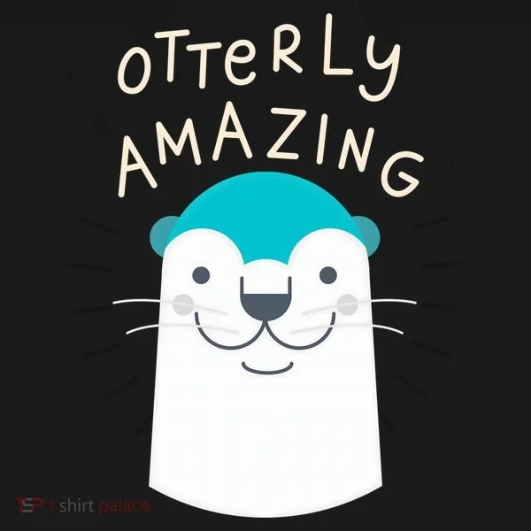 Otterly Amazing Cute Funny Toddler Hoodie