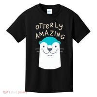 Otterly Amazing Cute Funny Kids T-Shirt thumb 0