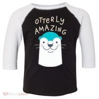 Otterly Amazing Cute Funny Toddler Fine Jersey T-Shirt thumb 0