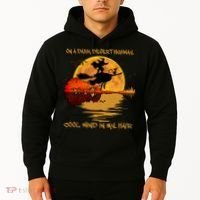 On A Dark Desert Highway Cool Wind In My Hair Witch Hoodie thumb 2