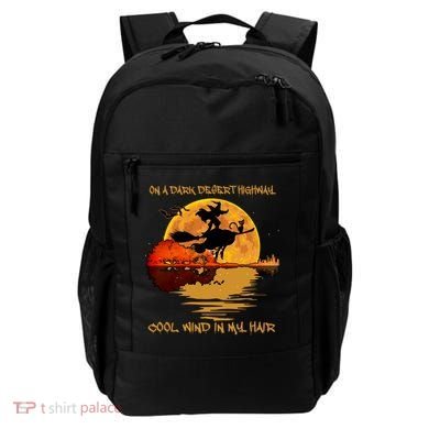 On A Dark Desert Highway Cool Wind In My Hair Witch Backpack