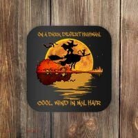 On A Dark Desert Highway Cool Wind In My Hair Witch Coaster thumb 0