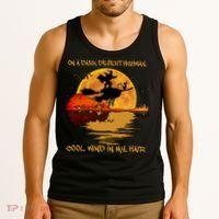 On A Dark Desert Highway Cool Wind In My Hair Witch Tank Top thumb 3