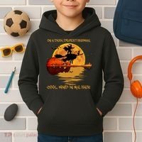 On A Dark Desert Highway Cool Wind In My Hair Witch Kids Hoodie thumb 2