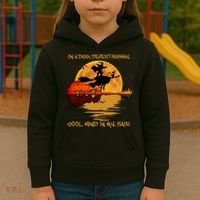 On A Dark Desert Highway Cool Wind In My Hair Witch Kids Hoodie thumb 3