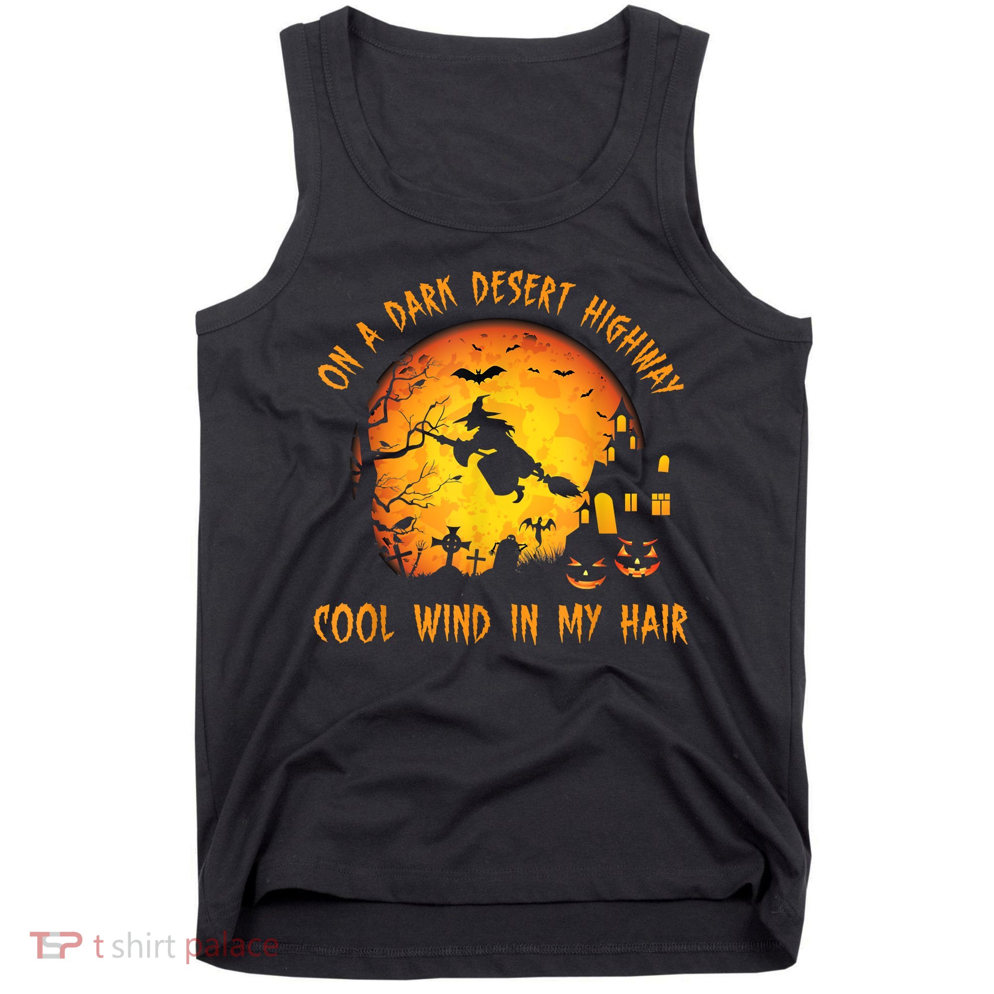 On A Dark Desert HighwayCool Wind In My Hair Witch Tank Top