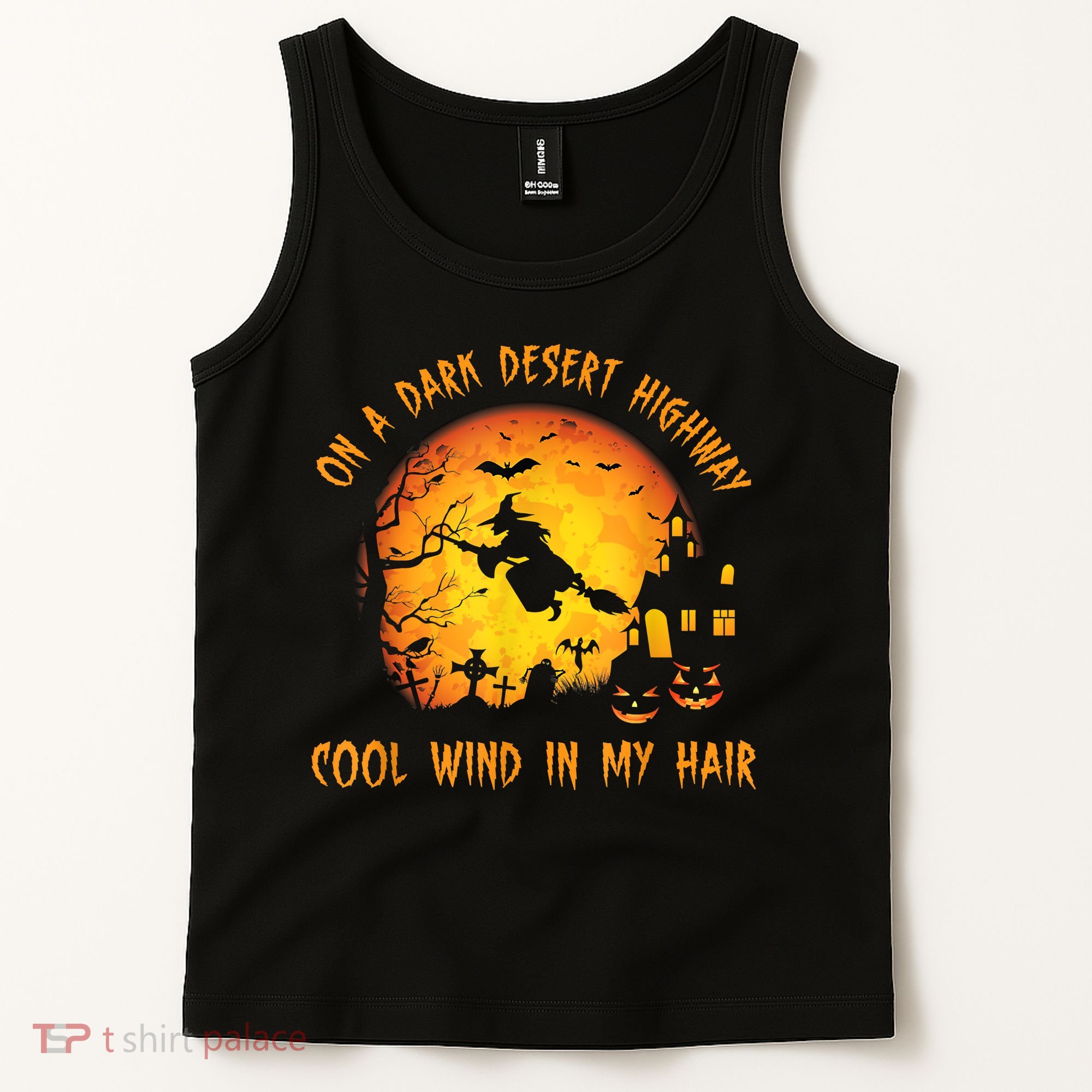 On A Dark Desert HighwayCool Wind In My Hair Witch Tank Top